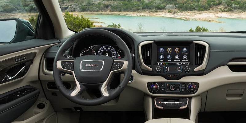 GMC Terrain interior at Jensen Motors Inc in New Ulm MN